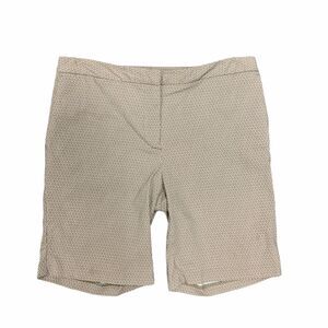 Mario Serrani Bermuda Shorts Womens Size 10 Made Italy Inseam 9" Comfort Stretch